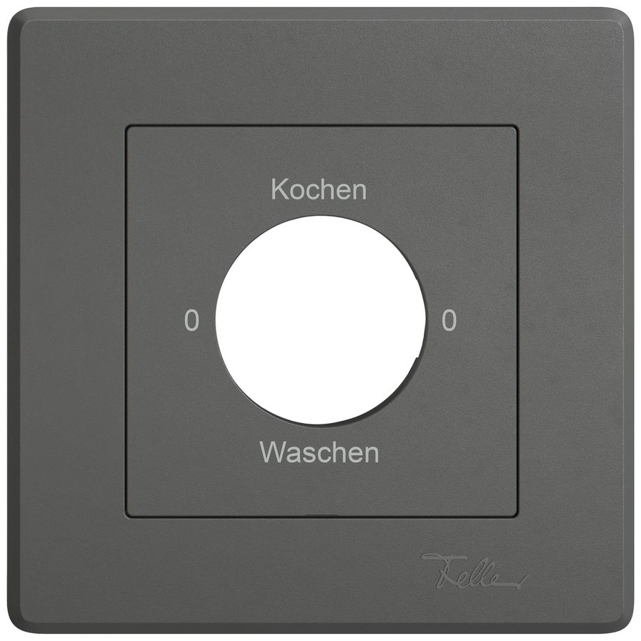 Kit di montaggio INC EDIZIO.liv SNAPFIX® p.interr.c.chius.0-Kochen-0-Waschen grs