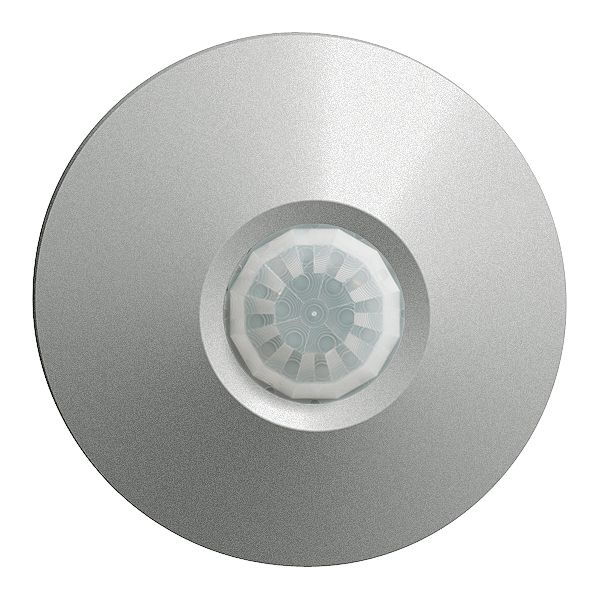 UP-Präsenzmelder 360° 2 Rel. PIRI EDIZIOdue, rund, Master, silver