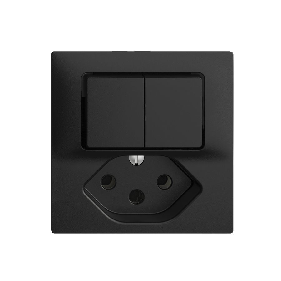 UP-Kombination 1/3+3/1P+T13 EDIZIOdue schwarz