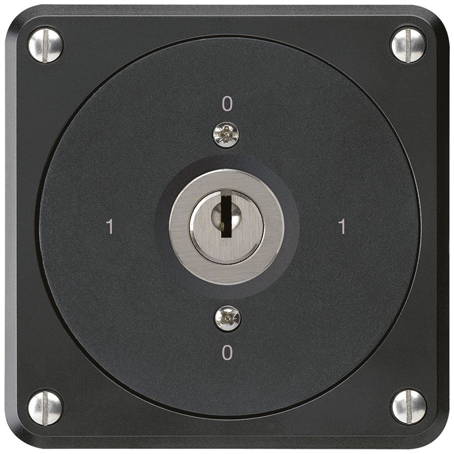 Interrupteur à clé ENC robusto sans clapet 0/3P noir pour combinaison
