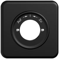 UP-Montageset STANDARDdue SNAPFIX® f.Schwenktaster m.Schloss Auf → ← Zu sz