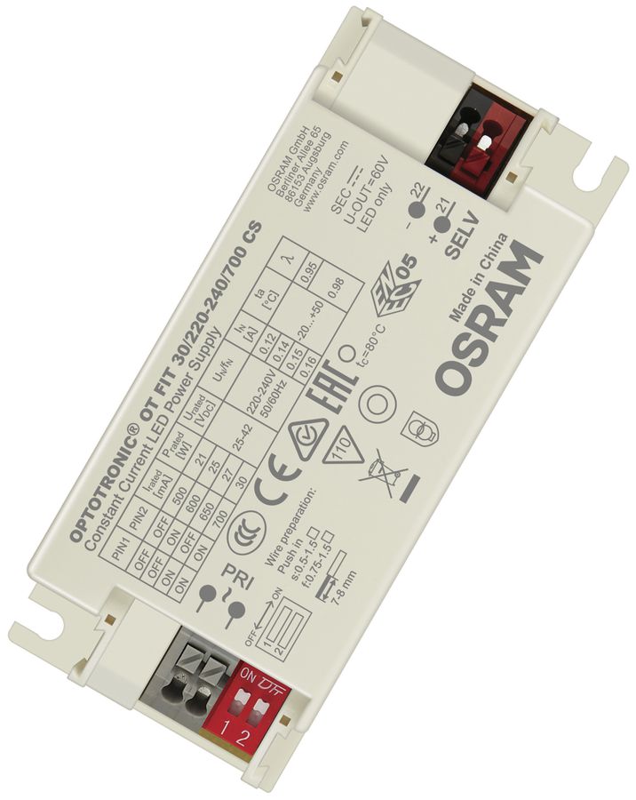 LED-Konverter Osram OT FIT 700mA 30W IP20