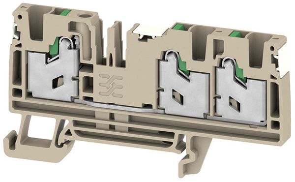 Borne de passage joignable WM S3C 0.75…4mm² 32A/1000V snap-in DIN35 be