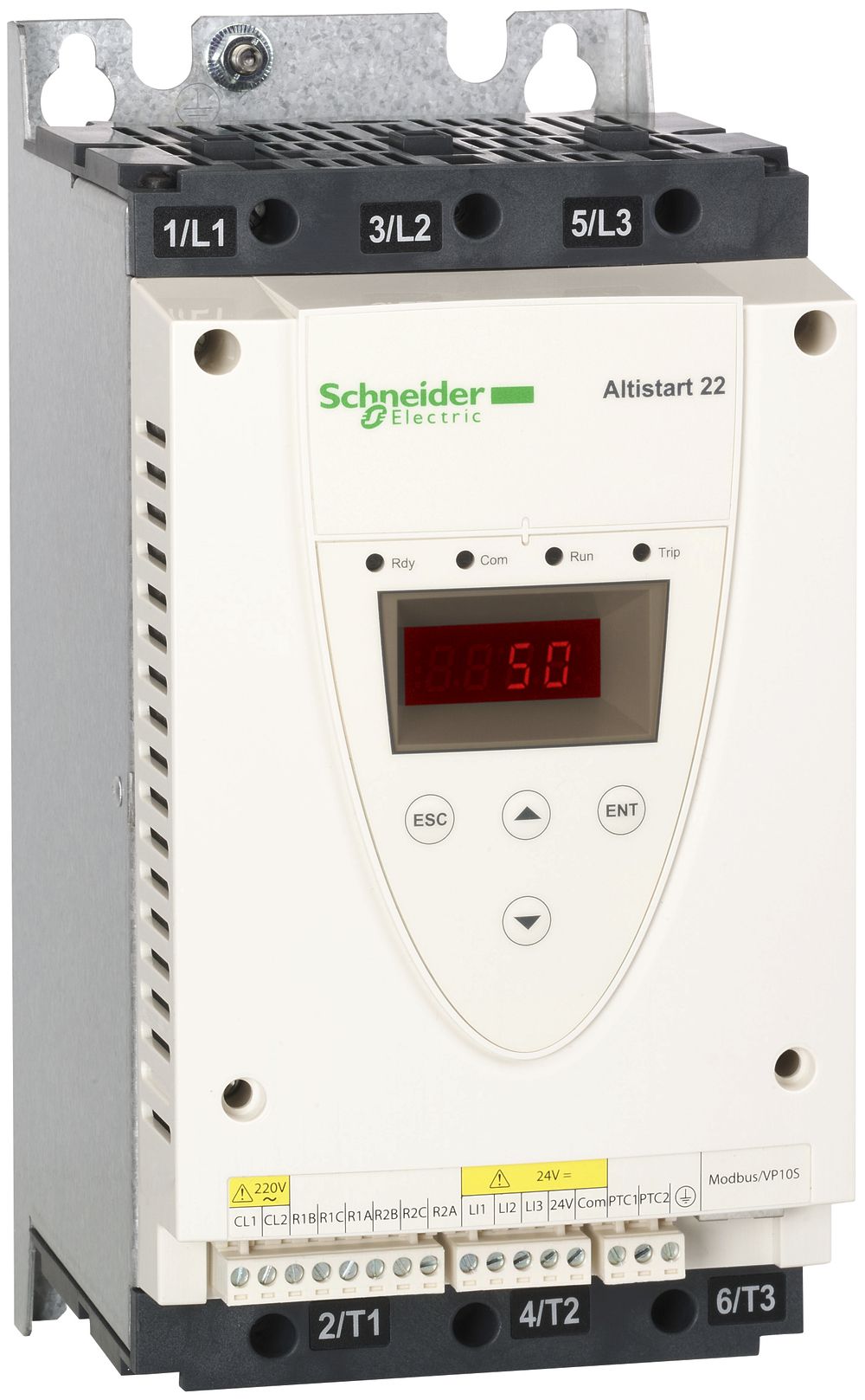 Softstarter Schneider Electric 230…440V, 32A 15 kW, ATS22D32Q