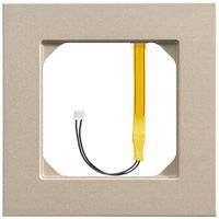 Telaio di copertura kallysto.pro 1×1 savanna per illuminazione angolo blu