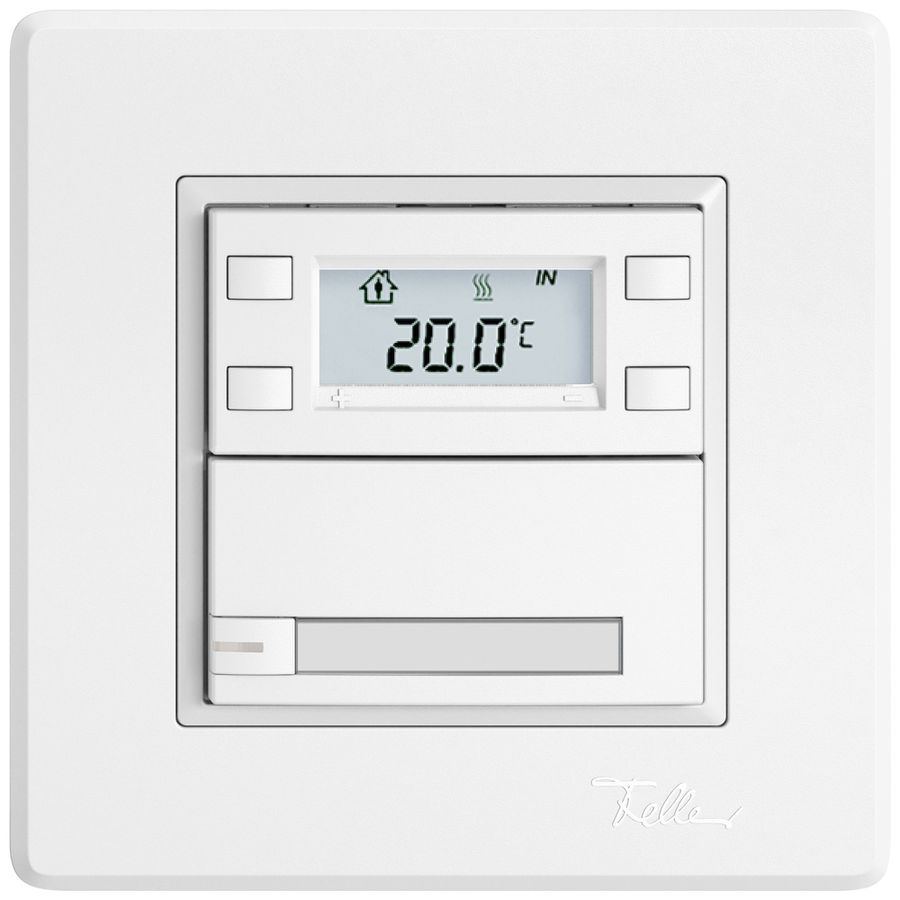 UP-RTH-Taster EDIZIO.liv SNAPFIX® m.RGB-LED Pap.1×Taste 1-Tbed.ws