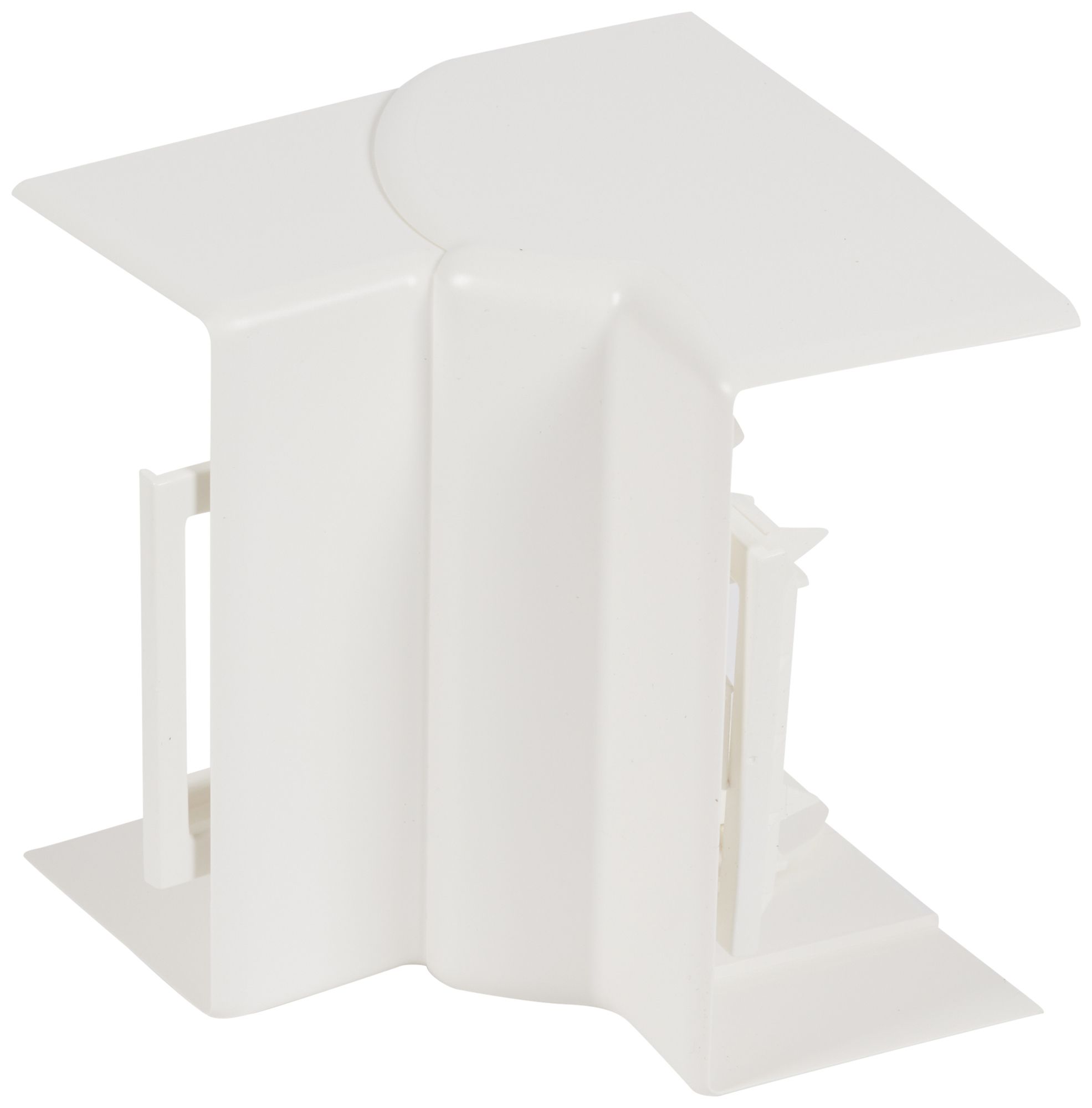 Inneneck HF 80…120° 100×50mm Kunststoff ABS weiss IP3X