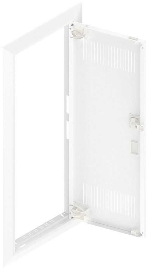 Porta con fesura e cornice SE Pragma bianco per 1parte/5file