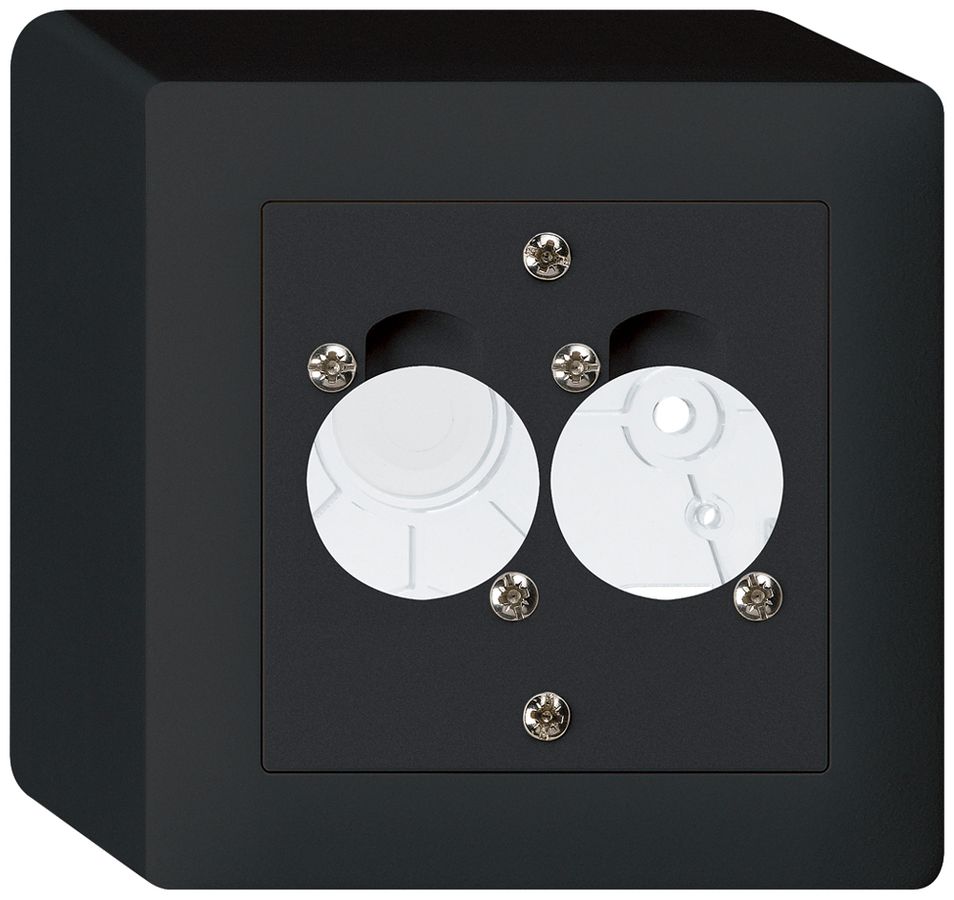 Kit de montage AP pour 2 XLR kallysto noir