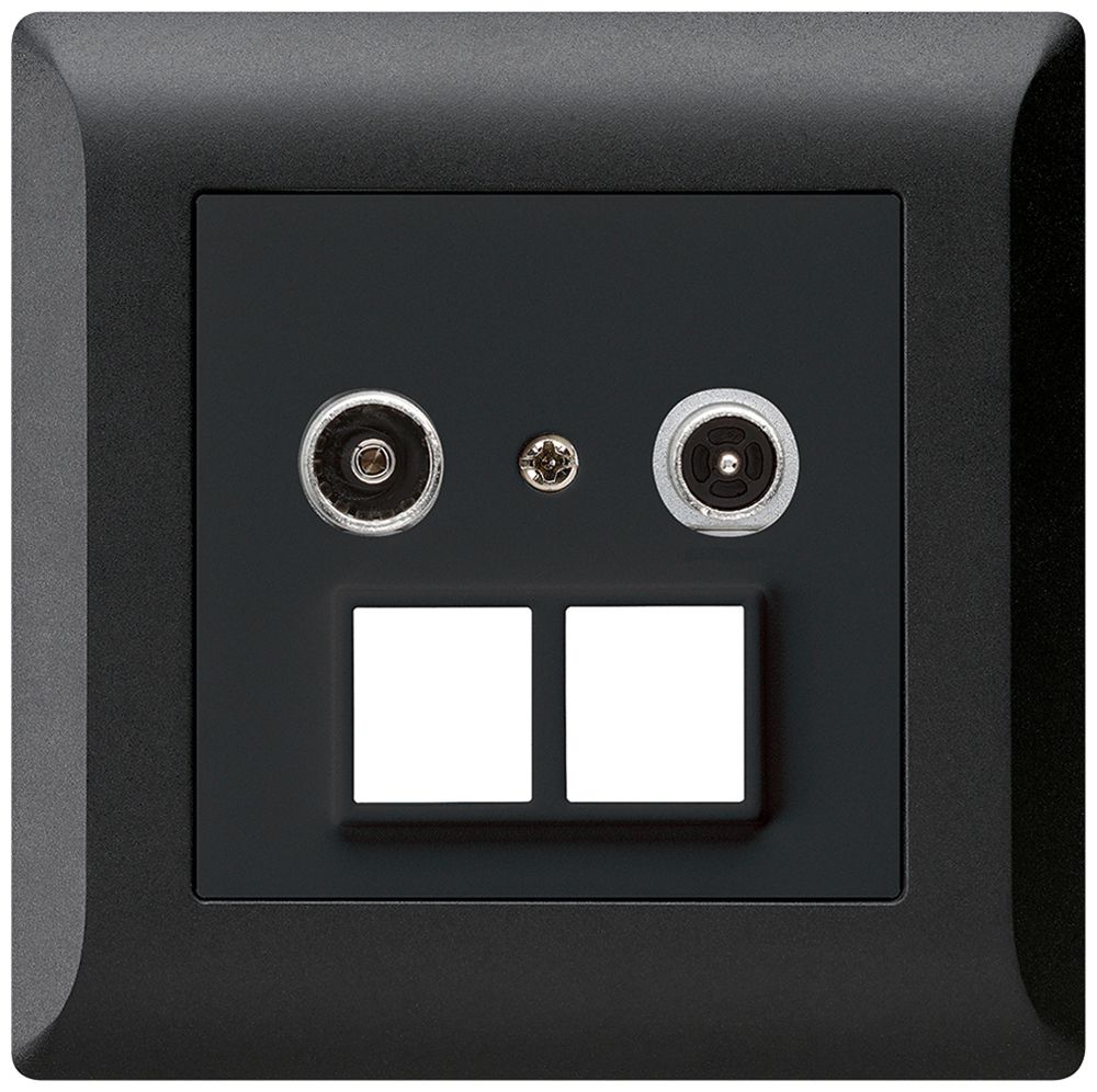 UP-Multimediadose kallysto.line R/TV 14dB 2GHz schwarz