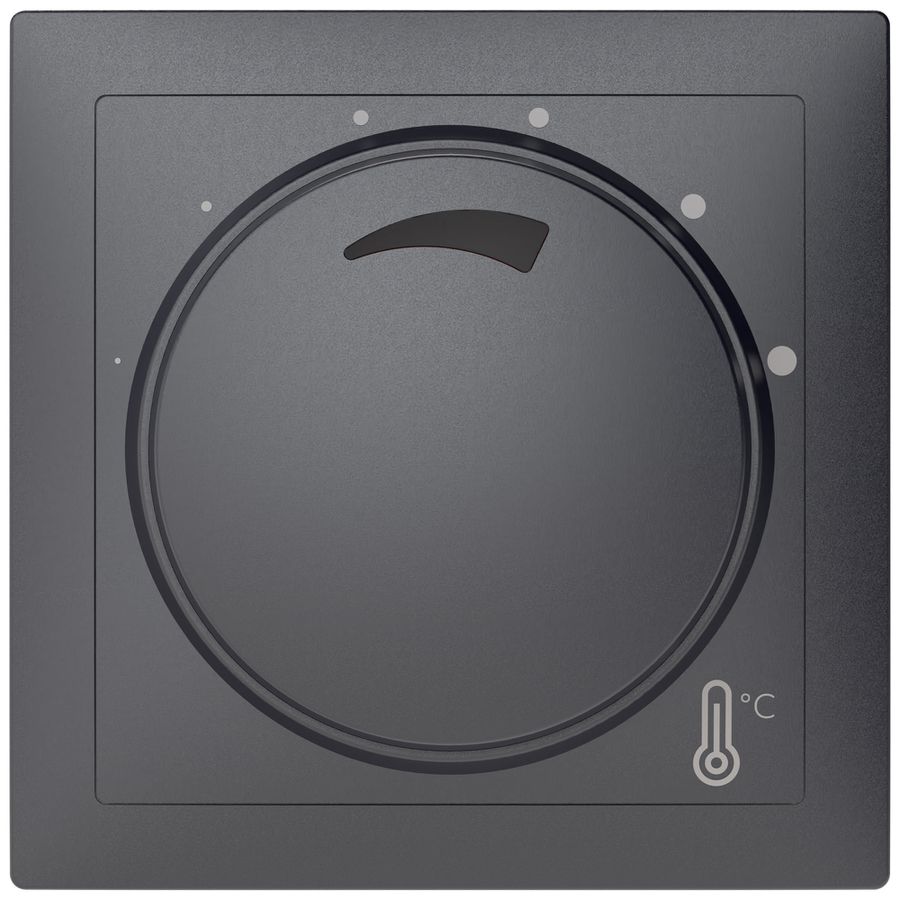 Thermostat d'ambiance AP ABB SIDUS chauffa./réfrigé. NO 230VAC/10A 5…30°C an