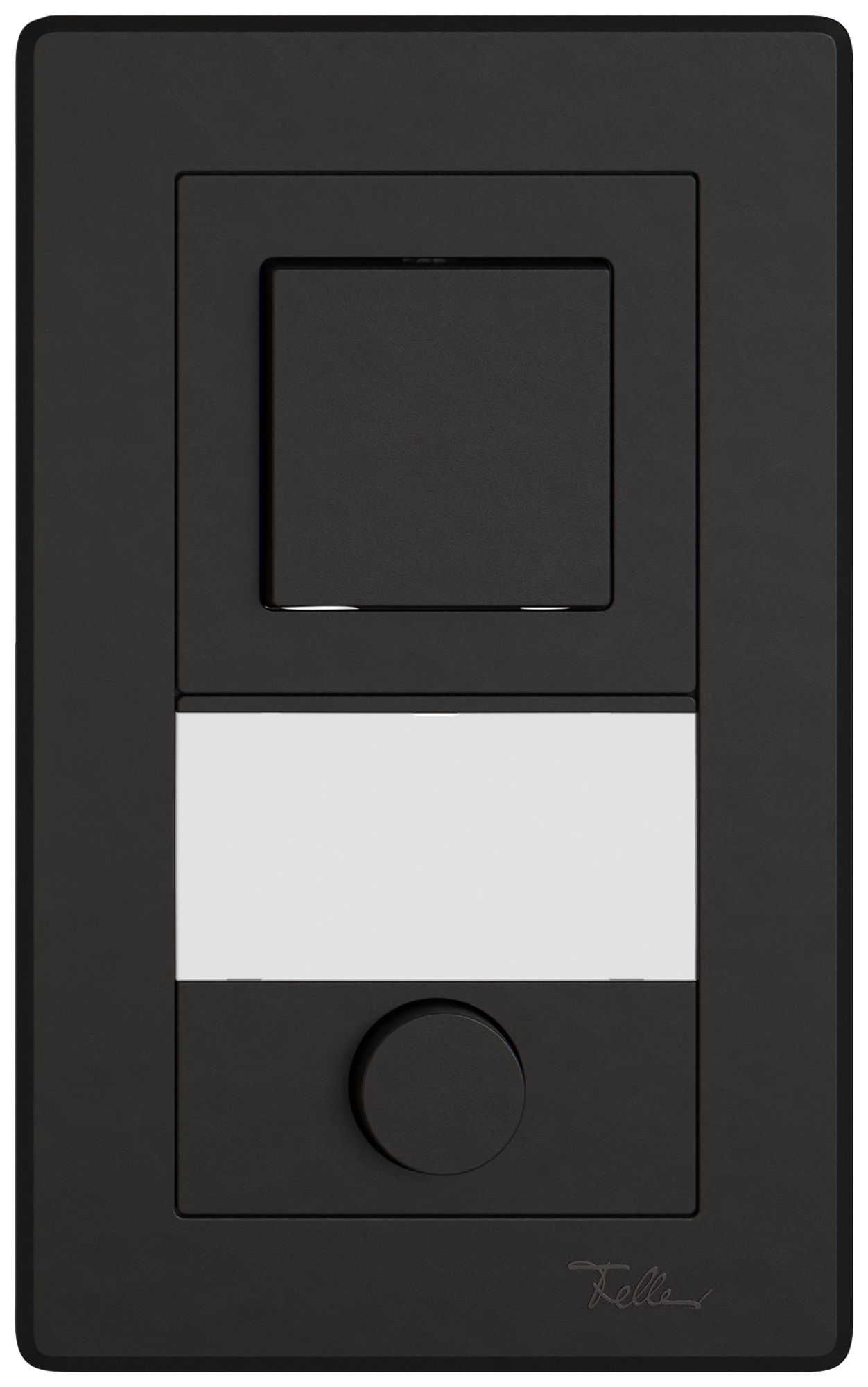 UP-Kombination EDIZIO.liv SNAPFIX® 2×1 156×96mm Sch 3/1L+Schliesser 1L schwarz