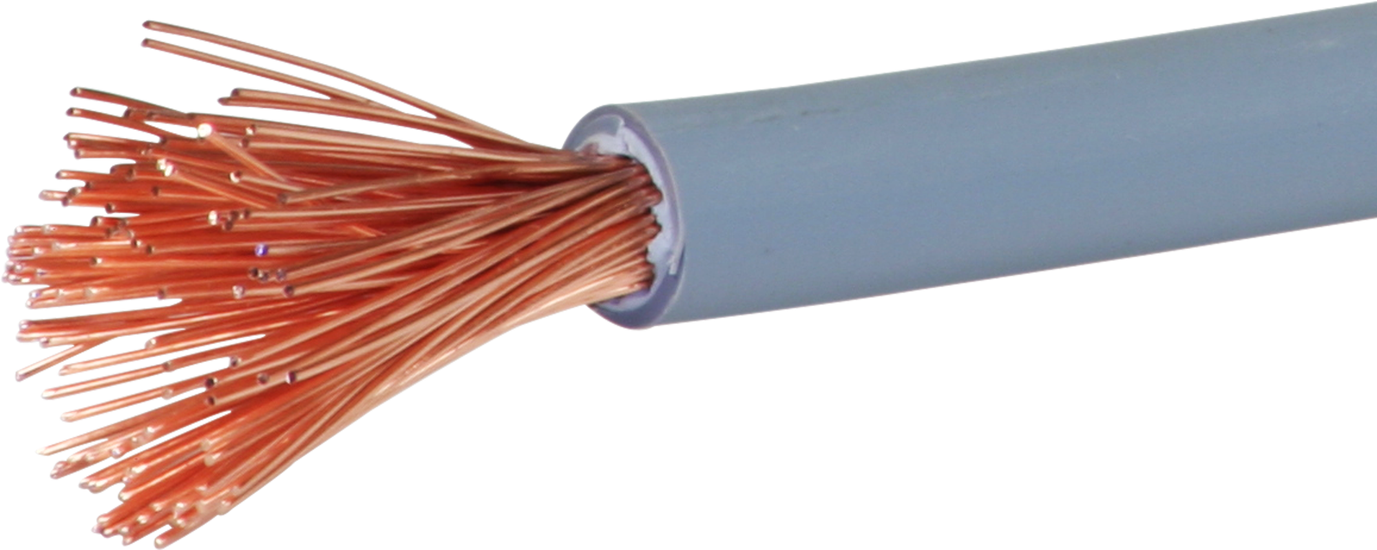 Filo T flessibile 16mm² grigio Eca