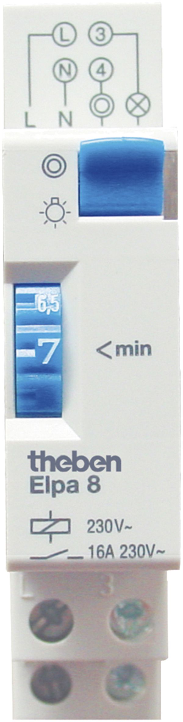 Timer luce scala Theben ELPA 8