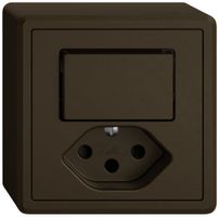 Combinazione AP EDIZIO.liv SNAPFIX® schema 3+T13 con shutter ma