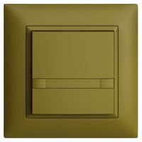 UP-KNX-Taster RGB EDUE FMI, 250mW, o.LED, m.Papier, 1×Taste, 2×Tastenb., ov