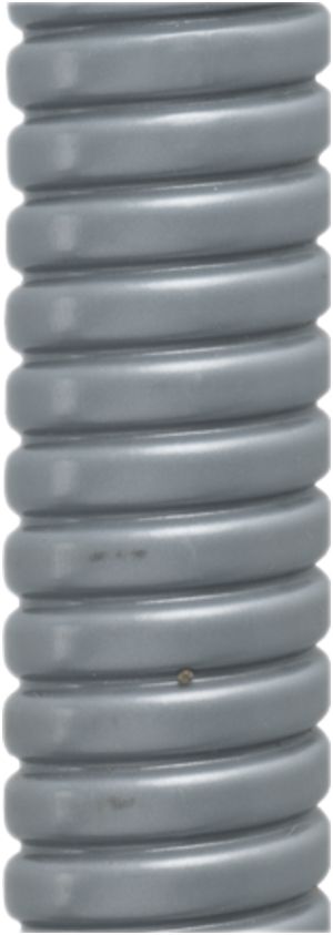 Metallschlauch AGRO SPR-PVC-AS Ø49/56mm grau, Ring 25m