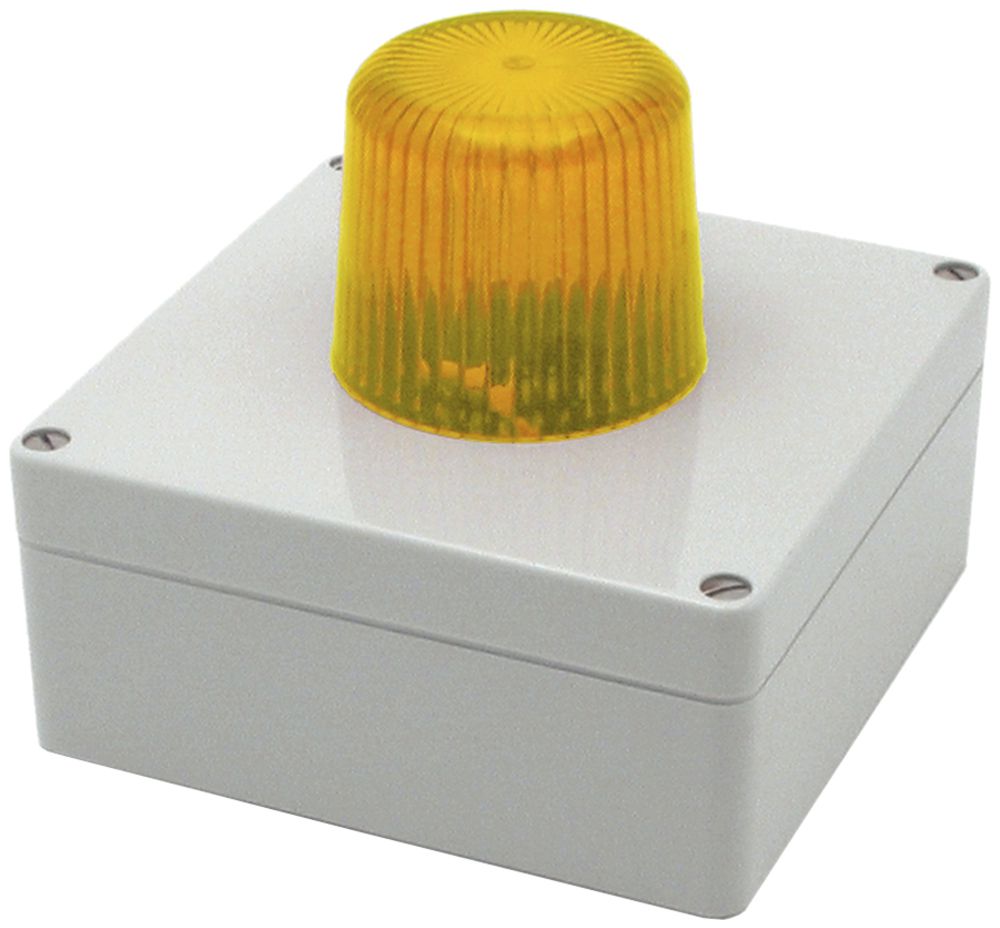 Lampada flash Hugentobler tipo 13 24VDC 5Ws giallo