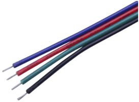 Kabel DOTLUX, 1m 4×0.52mm², für LED-Streifen RGB