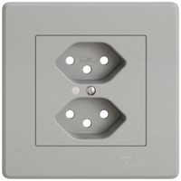 UP-Montageset EDIZIO.liv SNAPFIX® für 2×T13 mit Frontlinse hgu