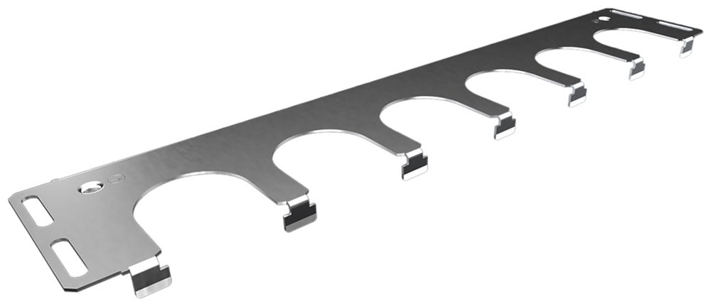 Panneau de passage de câbles Rittal VX 8619.800 14.5×540mm acier affiné 2pcs