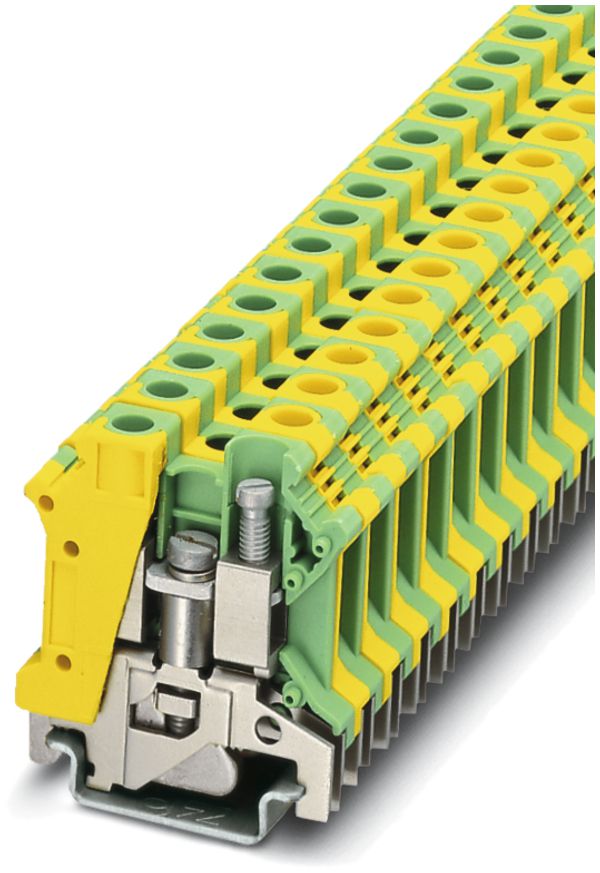 Borne de passage 0.5…16mm² vert/jaune, USLKG10 N