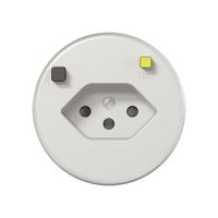 UP-FI-Steckdose CLASSIC E T13 30mA, shutter, weiss