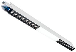 LED-Deckenleuchte SG Lineal surface Cubic 18W 2230lm 830 DALI 841mm weiss