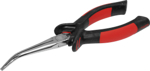 Mechanikerzange gebogen, flach, rund 190mm
