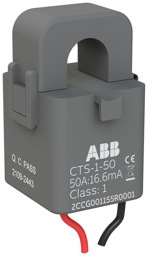 Trasformatore di corrente ABB CTS-1-50 50A per INS-E3 per conduttore ≤10mm²