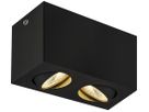 LED-Deckenleuchte SLV TRILEDO DOUBLE CL 16W 1100lm 3000K 38° 163×85×95mm schwarz