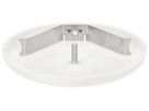 Deckenrosette MH Federbügel Ø95×13mm weiss