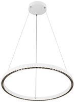 LED-Pendelleuchte SLV ONE CUBE 54W 4300lm 940 DALI direkt Ø805 weiss