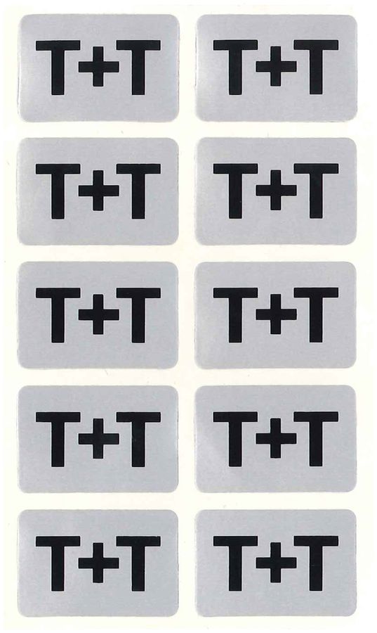 Warnschild Kunststoff 30×20mm Si/sz