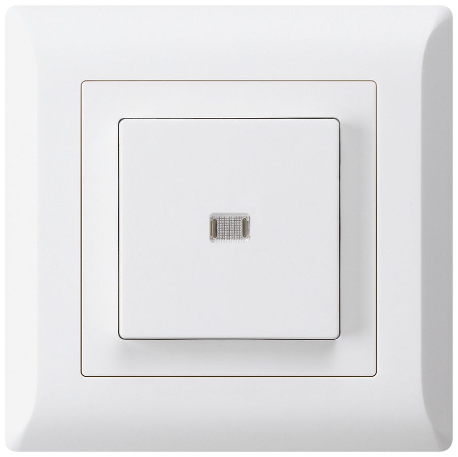 UP-Leuchtdruckschalter kallysto.line 3/1L weiss