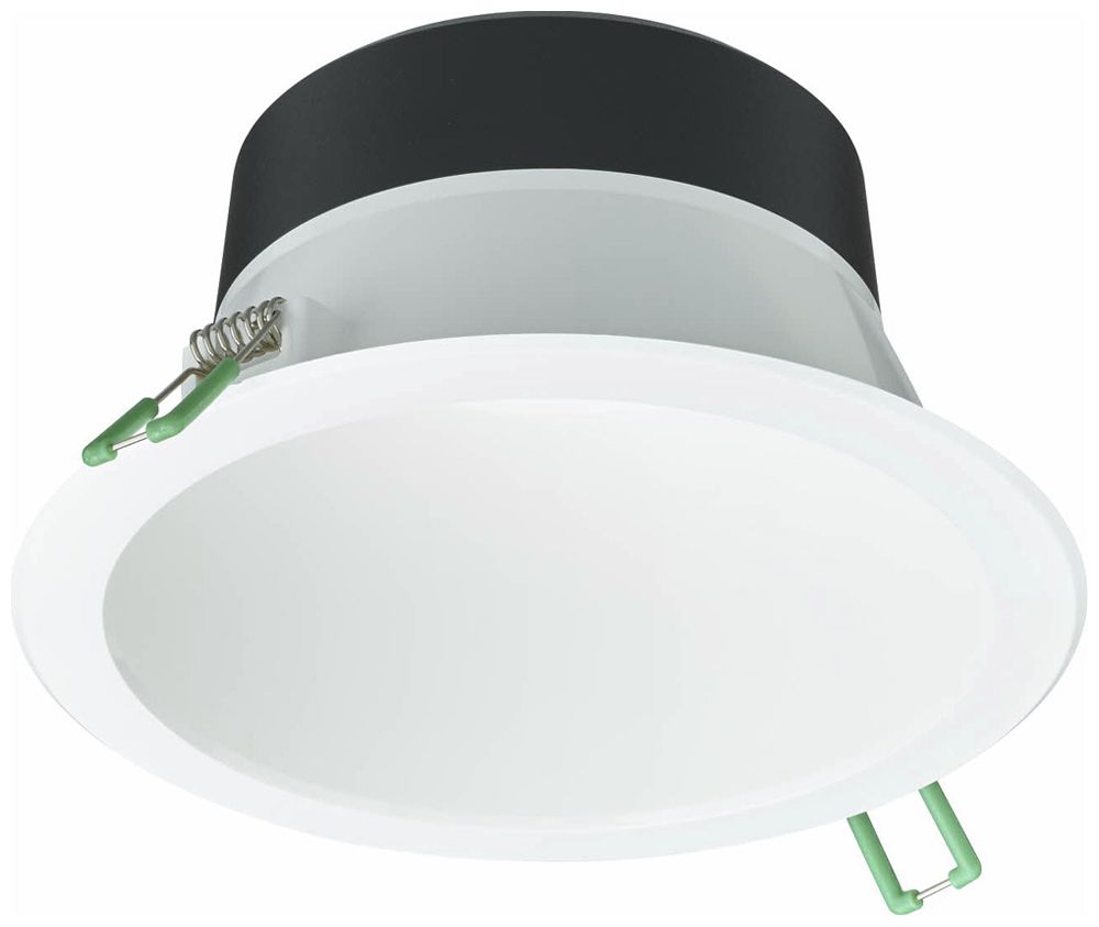 Downlight LED Philips CoreLine DN142B 9.8W 1200lm 3000K IP54 84° Ø162mm blanc