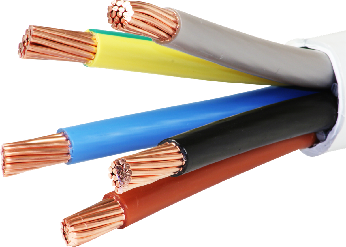 Installationskabel FE0 5×70mm² 3LNPE grau Dca