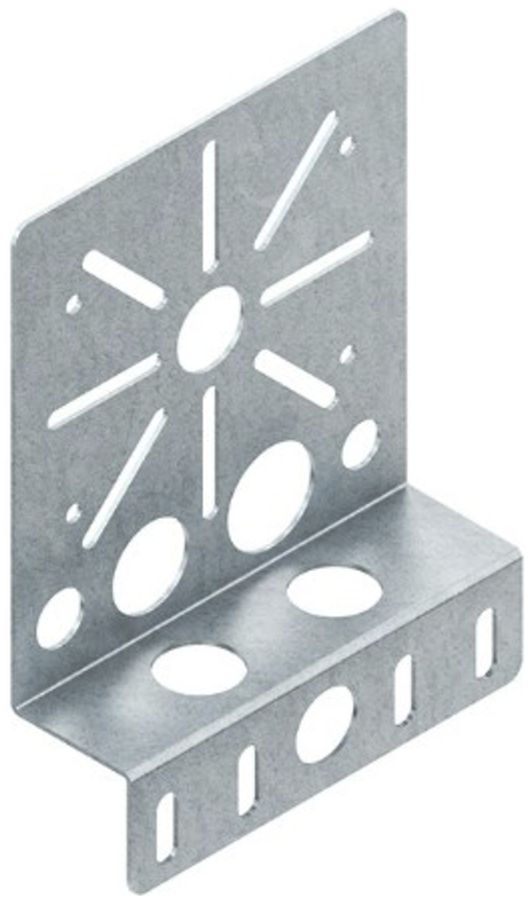 Montageplatte 140×130mm sendzimir verzinkt