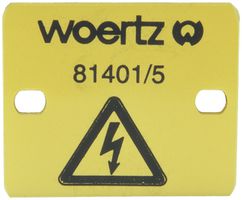 Klemmenabdeckung Woertz für 6 Doppelstockklemmen 4mm²