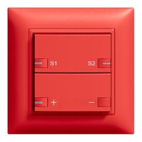 UP-Taster ZEP Universaldimmer Szene 1K/2T mit LED EDIZIOdue berry