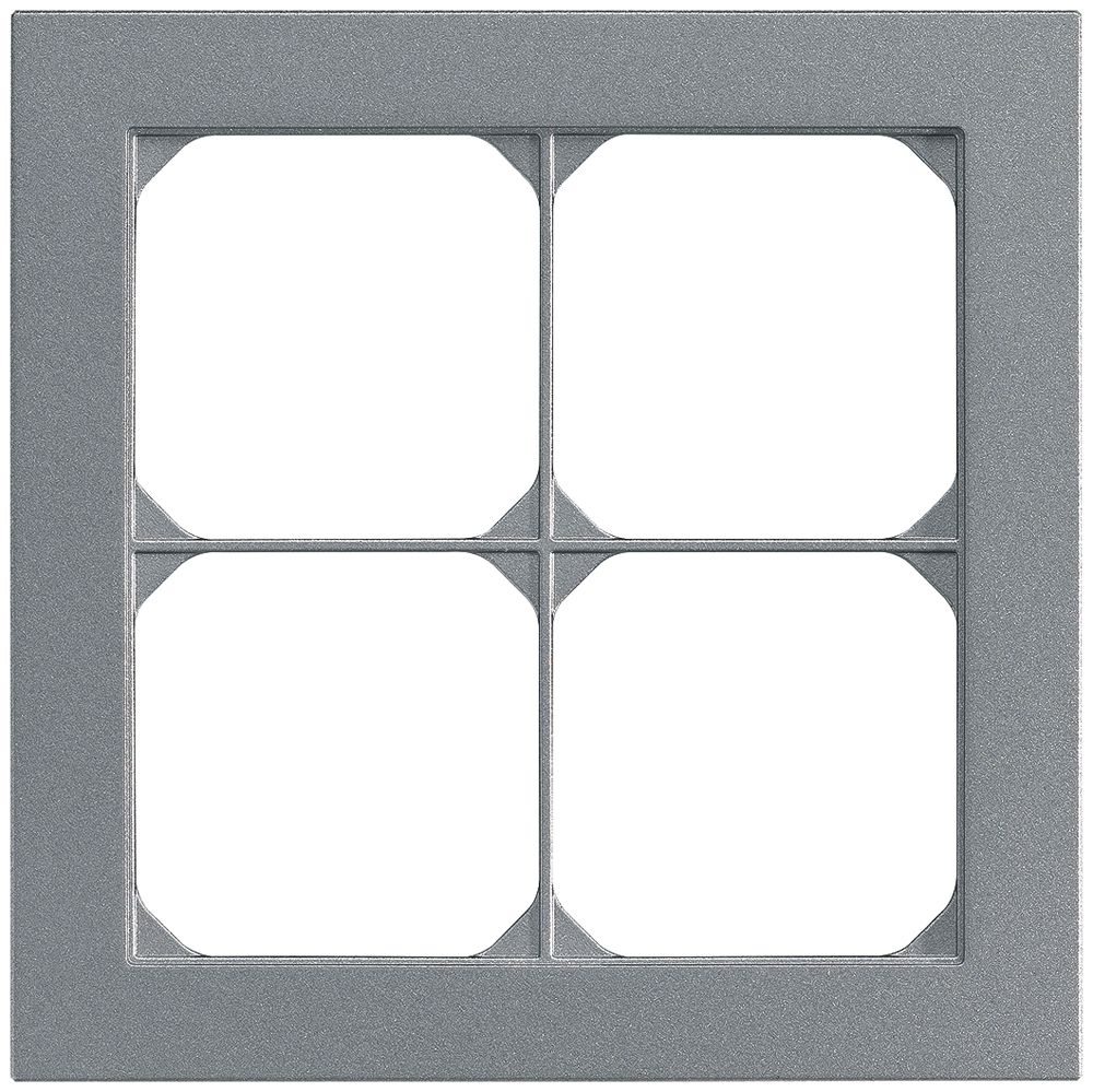UP-Abdeckrahmen kallysto.pro 2×2 fjord 154×154mm