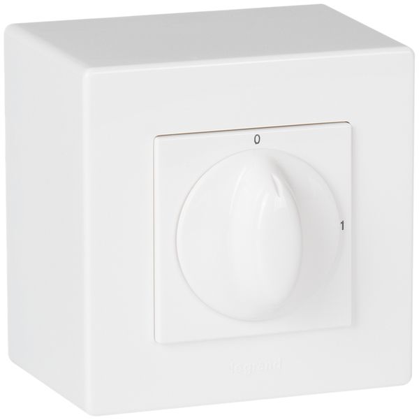 AP-Drehschalter ATO 1/1L weiss 0-1-2-1+2