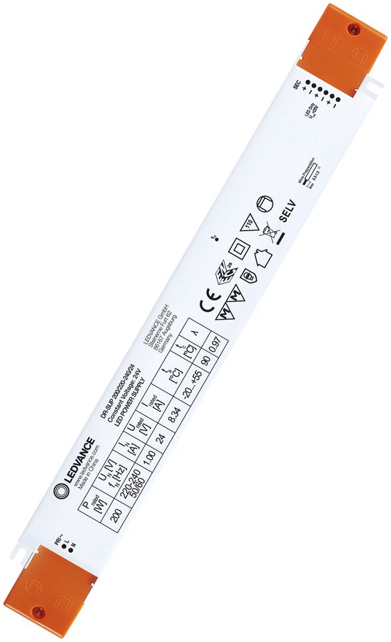 Convertitore LED LDV SUPERIOR, 200W 328×43×30mm