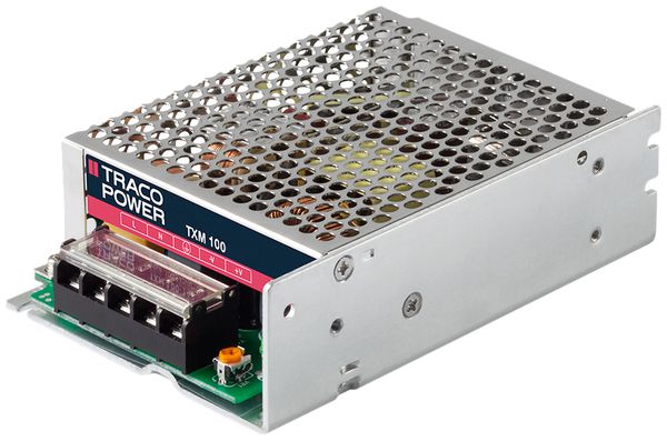 Netzteil Traco TXM 100-112, 100W 8.5A 12VDC 129×98.3×37.6mm