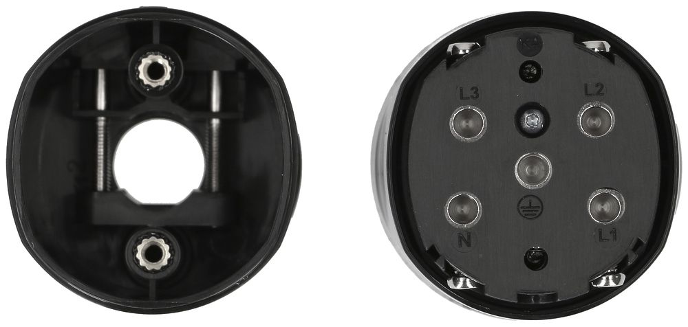 Prise mobile MH TH T25 3L+N+PE 16A 400/250V horizontale pour câble Ø8…12.5mm no