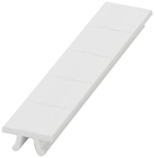 Ruban Zack blanc vierge, pour bornes l=12mm