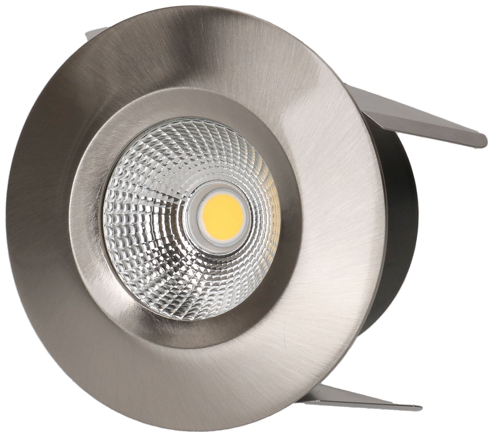 EB-LED-Spot MH WOODY 1×5.7W 660lm 3000K IP44 WB DIM Ø65…76mm Nickel