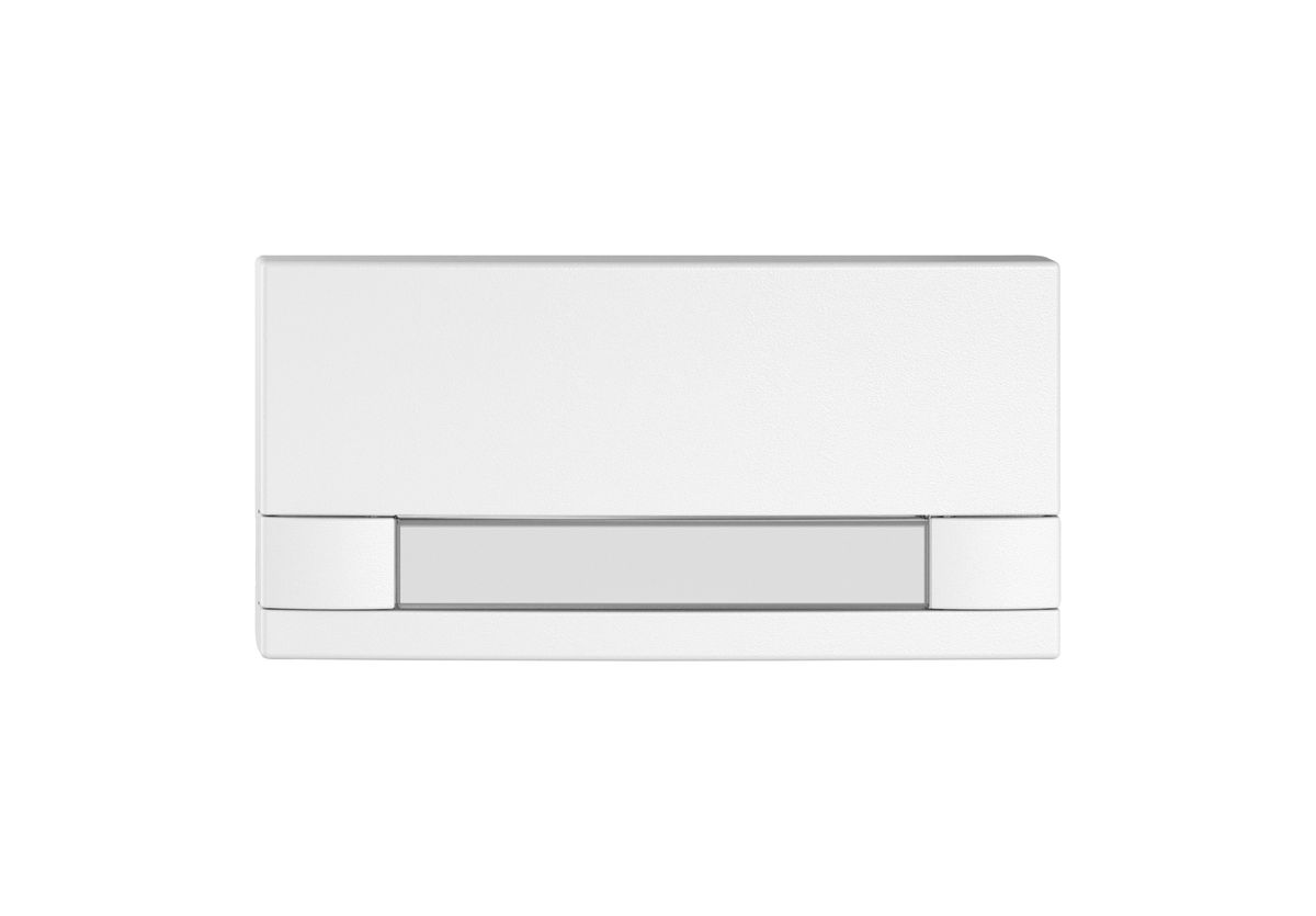 Pulsante 1/2 EDIZIO.liv KNX e UNI c.SNAPFIX® s.LED c.targhetta com.2T bi