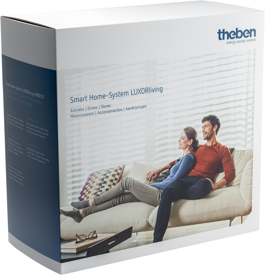 Pacchetto KNX Theben LUXORliving "azionamenti"