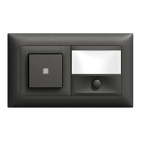 UP-Kombination I-I AR+Sonnerie EDIZIOdue schwarz